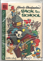 Walter Lantz Woody Woodpecker's Back to School #6  © October 1957 Dell Giant